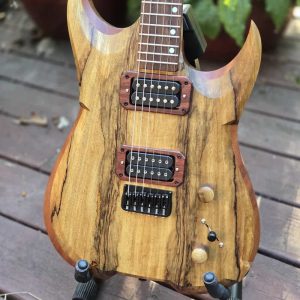 Severin Rogue Electric Guitar - Black Limba