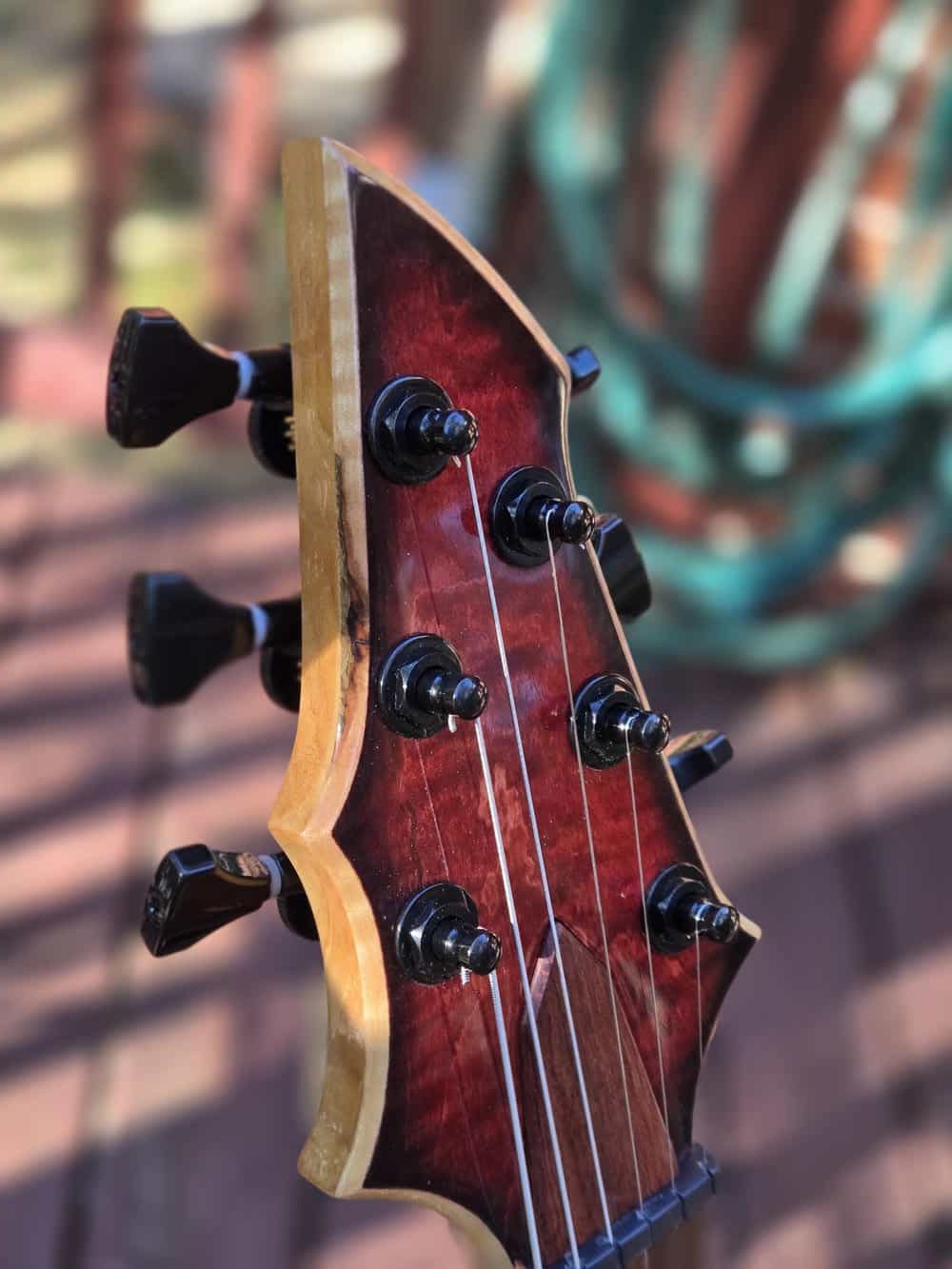 Rogue Electric Guitar - Red Black Flame Maple - Image 21