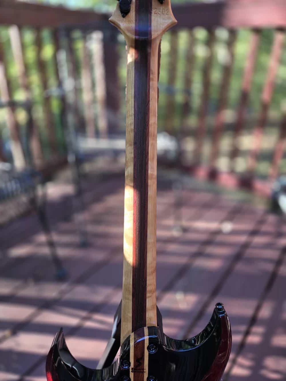 Rogue Electric Guitar - Red Black Flame Maple - Image 11