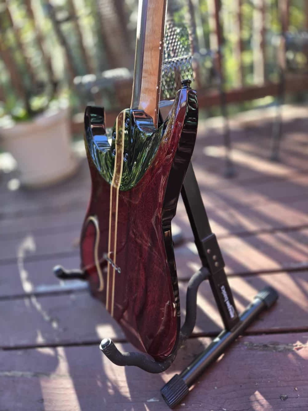 Rogue Electric Guitar - Red Black Flame Maple - Image 13