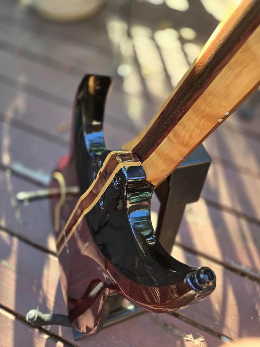 Rogue Electric Guitar - Red Black Flame Maple - Image 14