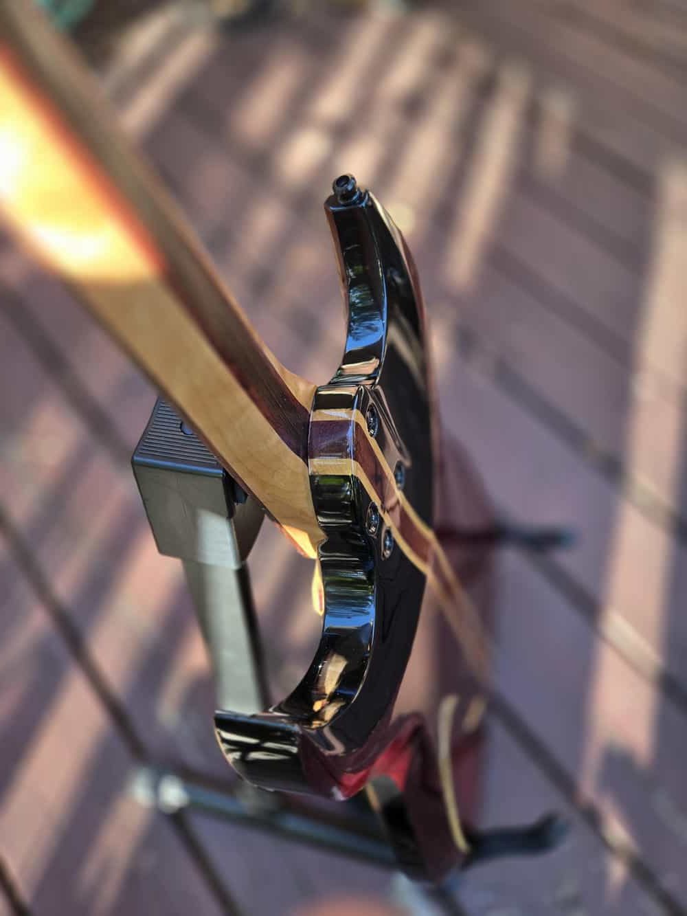 Rogue Electric Guitar - Red Black Flame Maple - Image 16