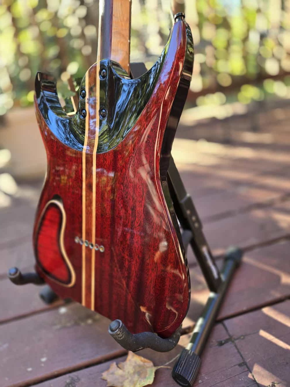 Rogue Electric Guitar - Red Black Flame Maple - Image 18