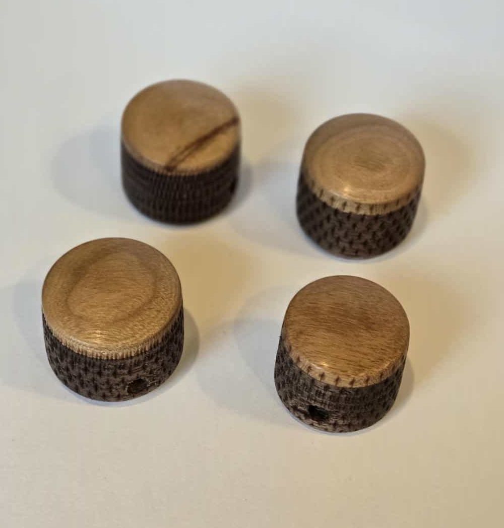 Layered Series Hardwood Guitar Knobs - Image 3
